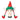 Long Elf Legs & Ears Felt Christmas Party Hat - 