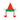 Long Elf Legs & Ears Felt Christmas Party Hat - 