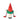 Long Elf Legs & Ears Felt Christmas Party Hat - 