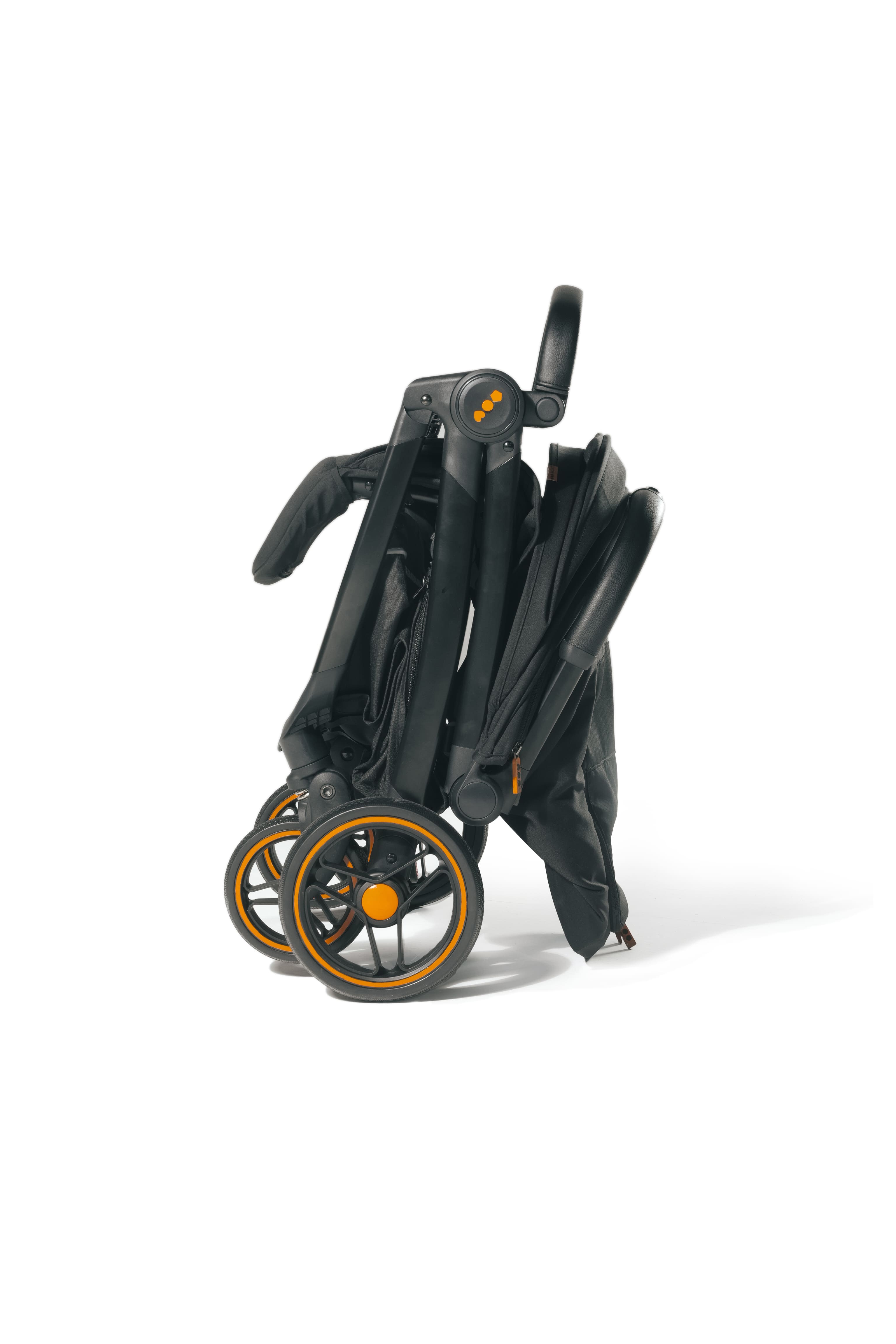 Loopie Hop Baby Stroller - Travel - Friendly Comfort - Ivory Marble Baby Stroller & Prams