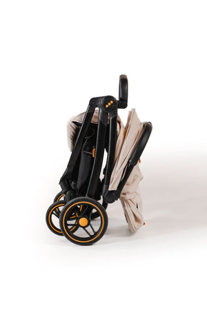 Loopie Hop Baby Stroller - Travel - Friendly Comfort - Ivory Marble Baby Stroller & Prams
