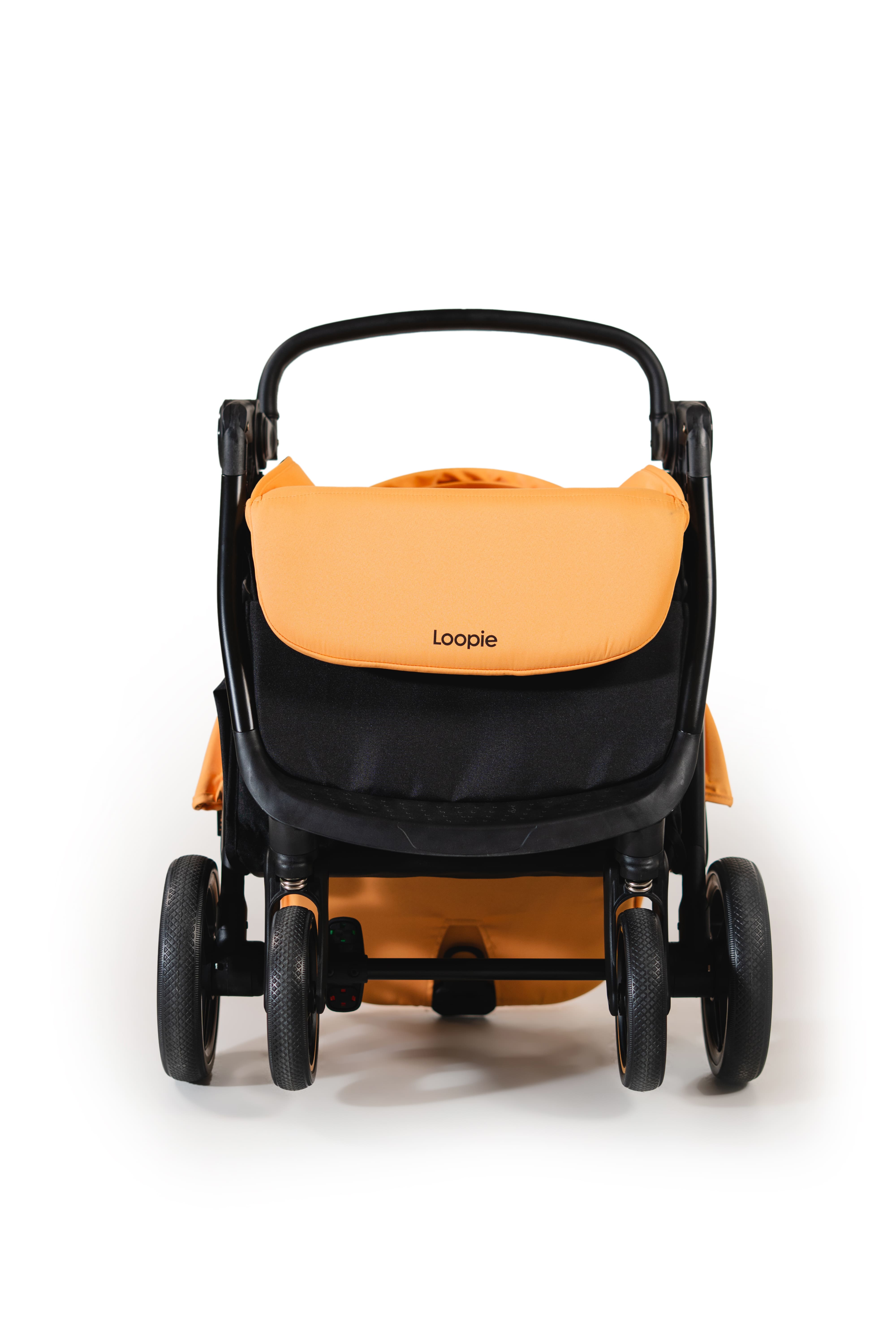 Loopie Hop Baby Stroller - Travel - Friendly Comfort - Ivory Marble Baby Stroller & Prams