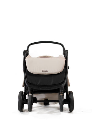 Loopie Hop Baby Stroller - Travel - Friendly Comfort - Ivory Marble Baby Stroller & Prams