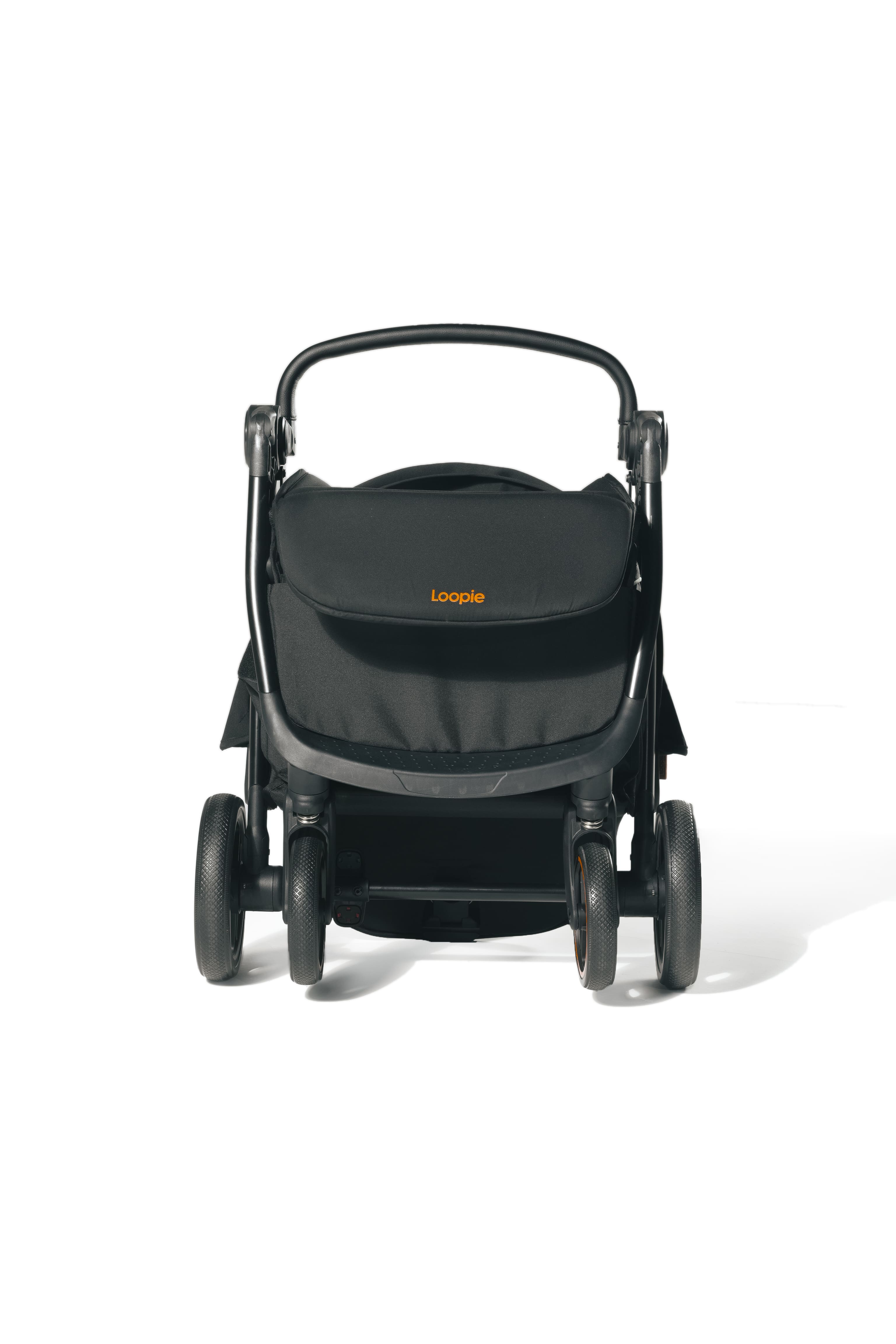 Loopie Hop Baby Stroller - Travel - Friendly Comfort - Ivory Marble Baby Stroller & Prams