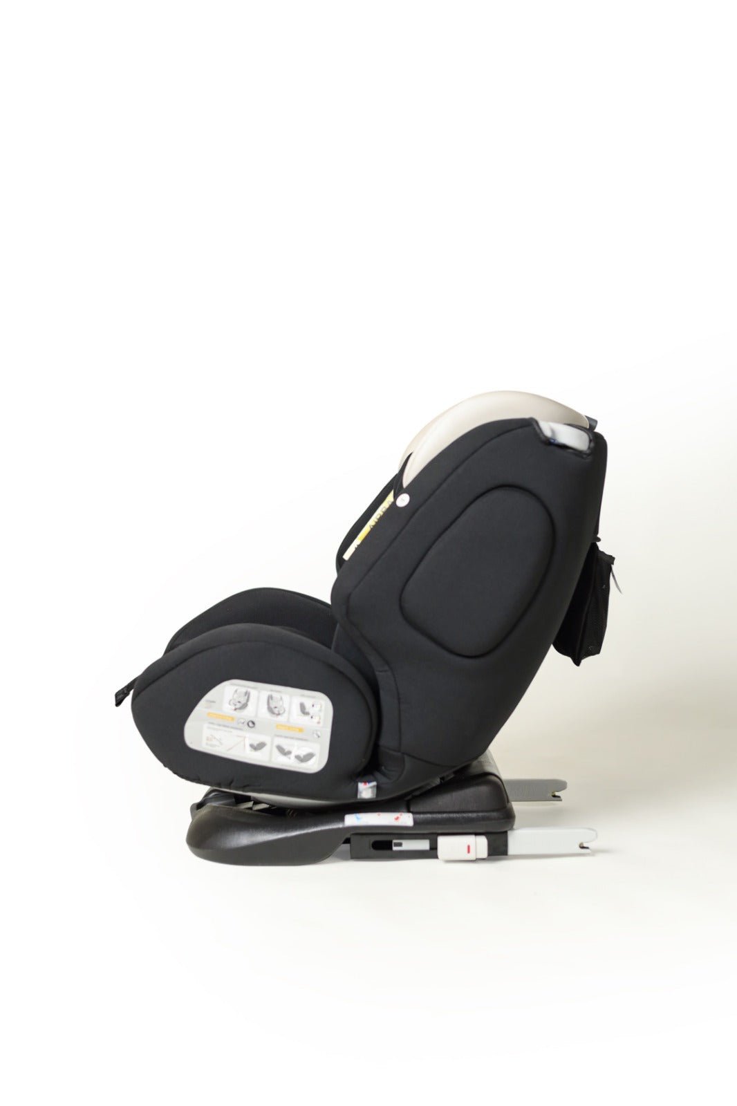 Loopie Lap ISOFIX Baby Car Seat | 0 - 36 kgs (Up to 12 years) | Group 0+/1/2/3 | 360 Degree Rotation | 10 Position Height Adjustable | Side Impact Protection - Baby Car Safety Seat