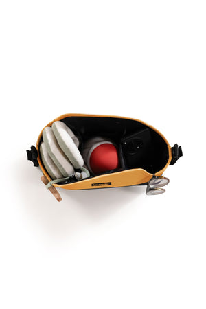 Loopie Organiser Bag Baby Stroller Organiser Bag | Caddy Bag | Universal Fit | Magnetic Closure - Sunset Orange Diaper Bags