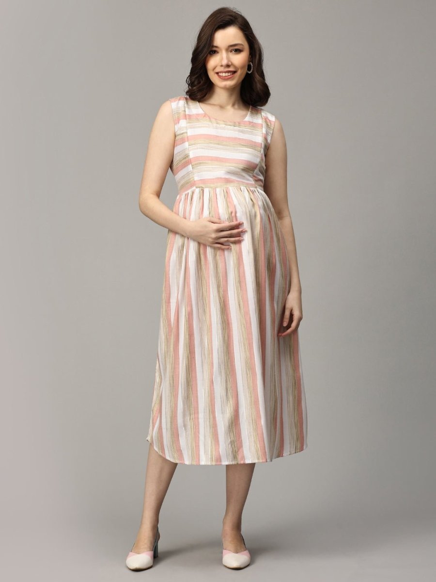 Love Bite Maternity and Nursing Shacket Dress - MEW-SK-LVBT-S