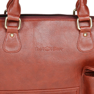 Love My Latte - Premium Diaper Handbag - Tan Diaper Bags