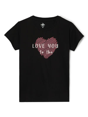 Love You Womens T shirt - TWWM - LVYU - S