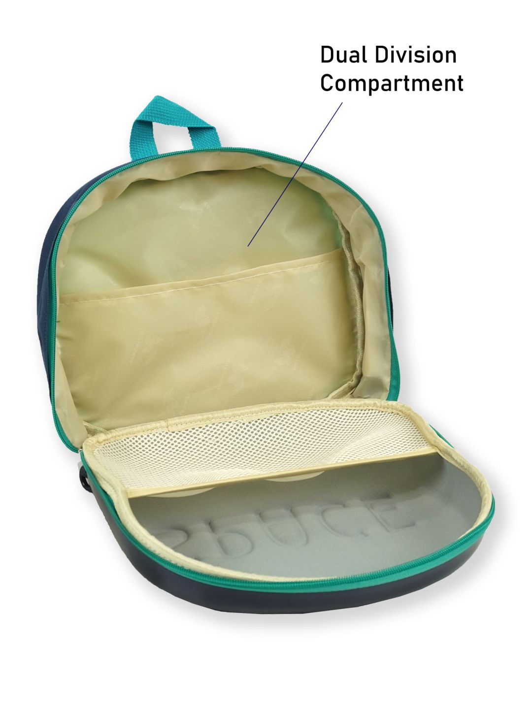 Little Surprise Box, Mini Size Blue Space Craft Nursery and Early School Backpack