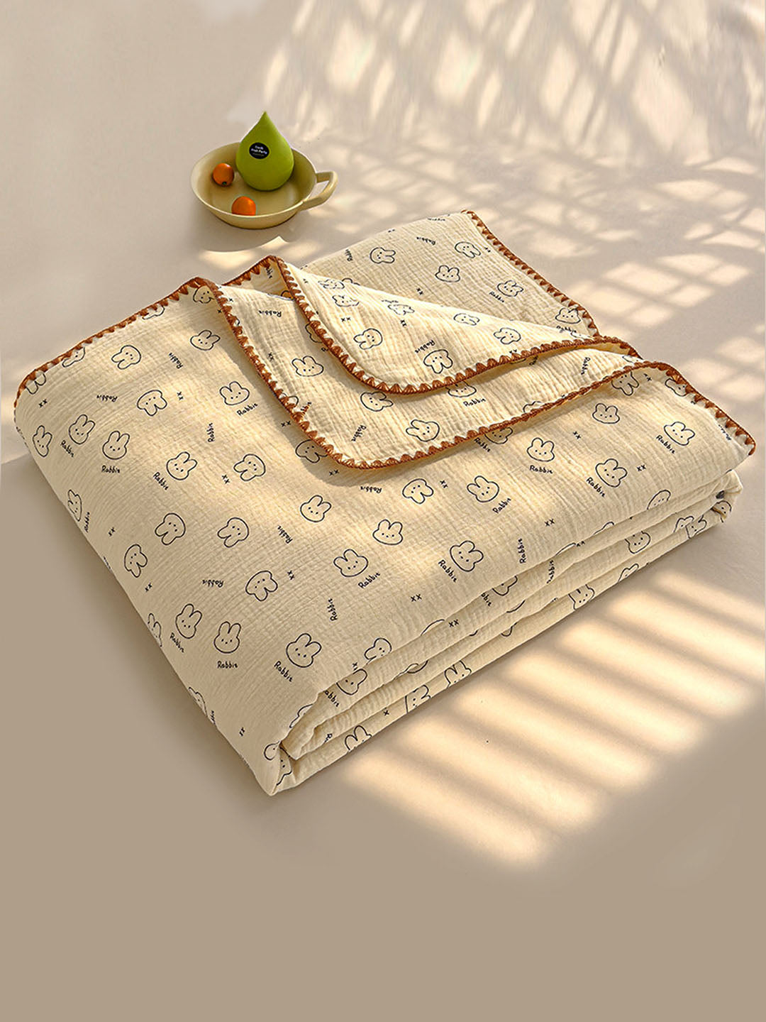 Little Surprise Box 2pcs Muslin cotton Blanket and pillow set for Newborn & Infants
