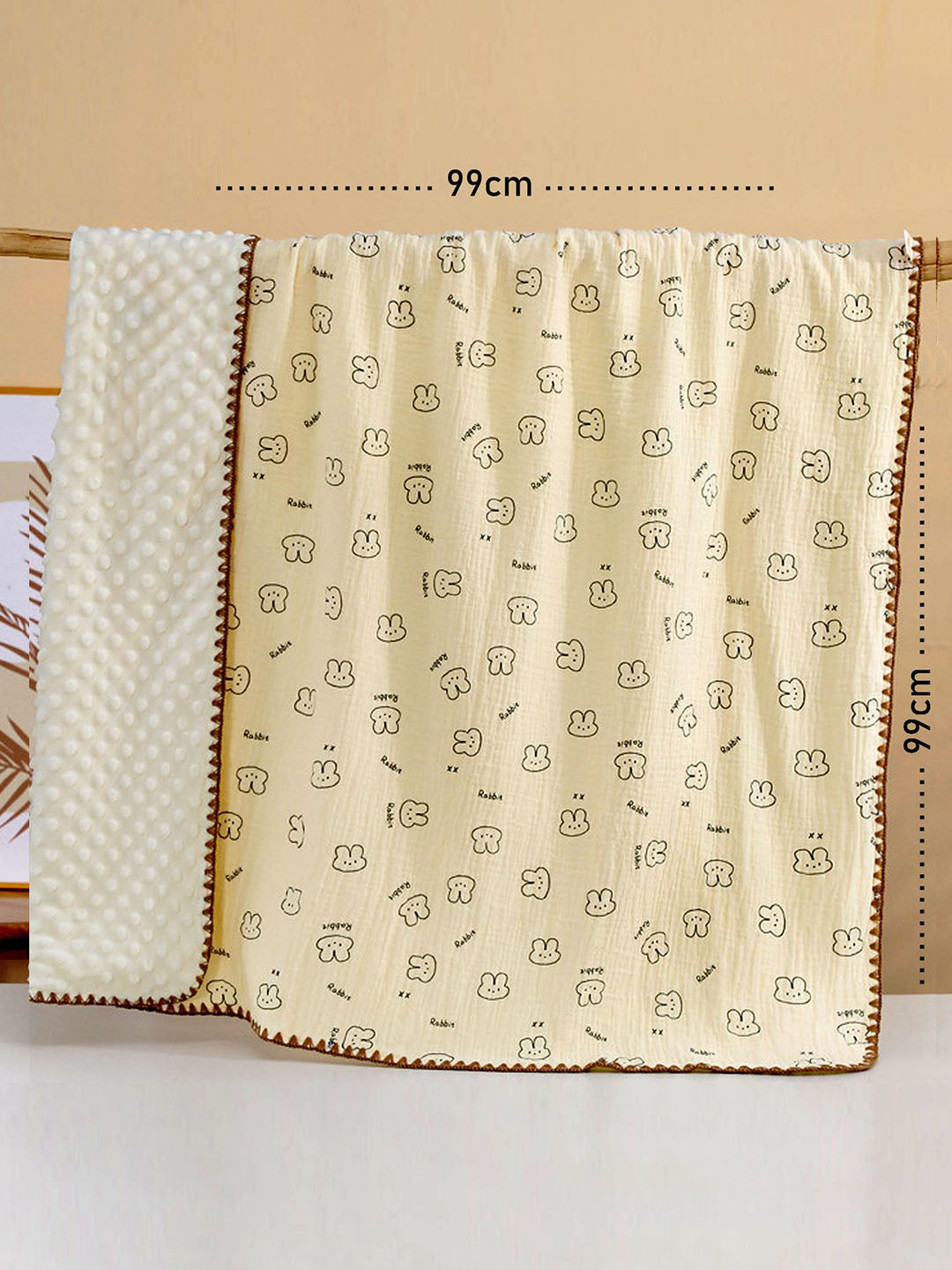 Little Surprise Box 2pcs Muslin cotton Blanket and pillow set for Newborn & Infants