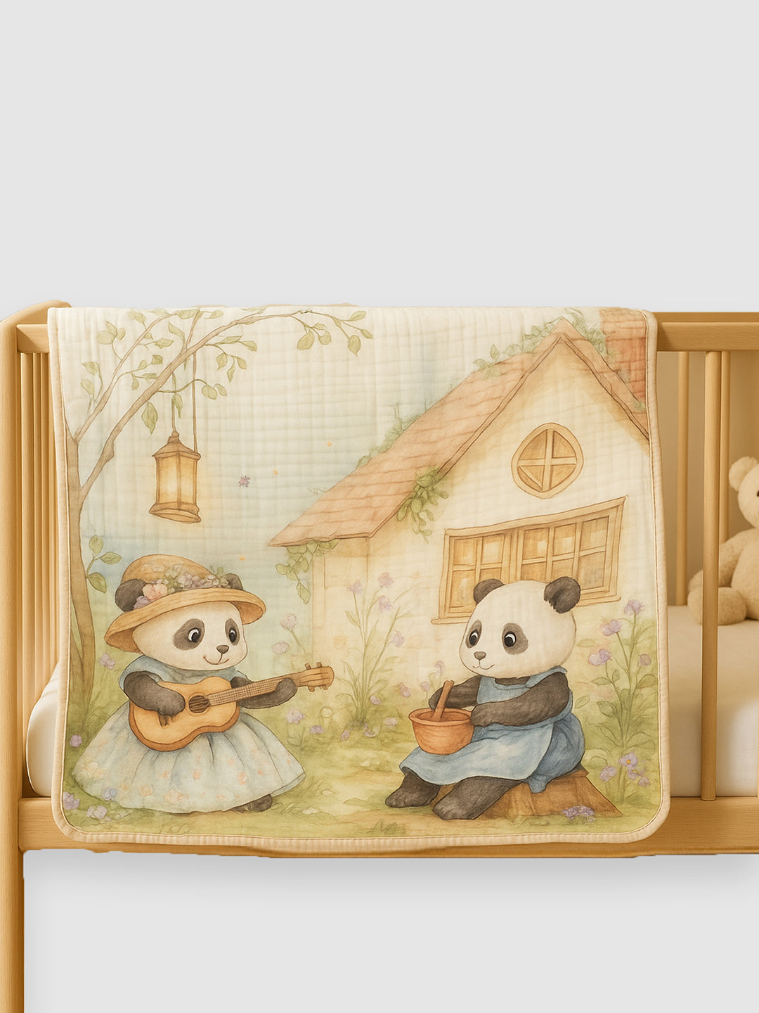 Little Surprise Box Breathable Pure Muslin cotton Blanket for Infants