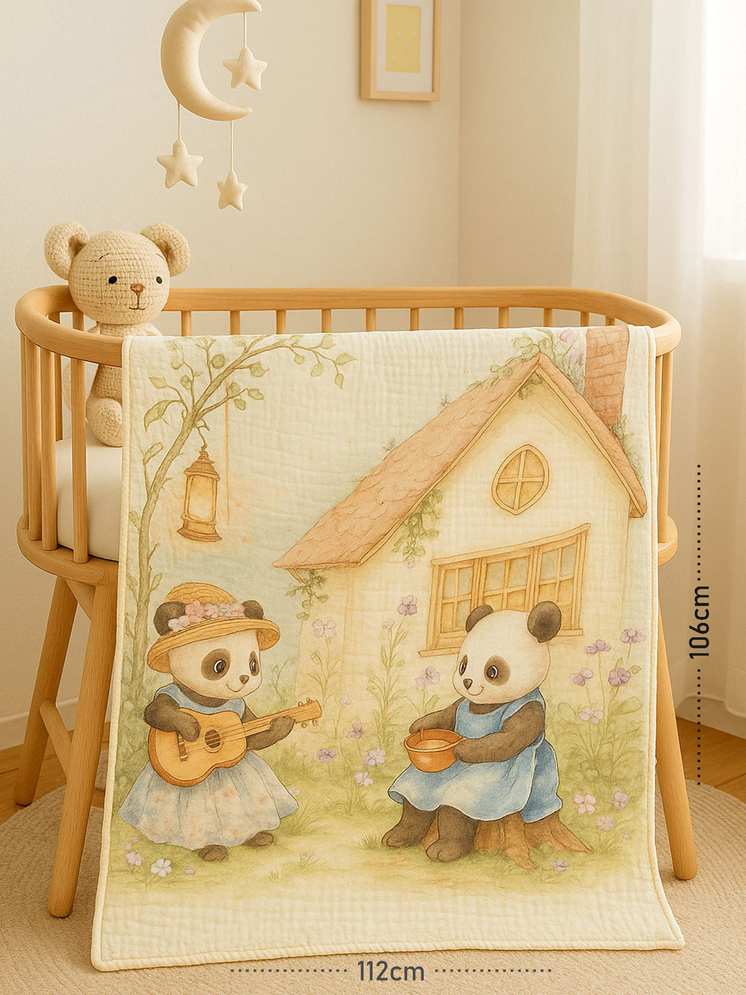 Little Surprise Box Breathable Pure Muslin cotton Blanket for Infants