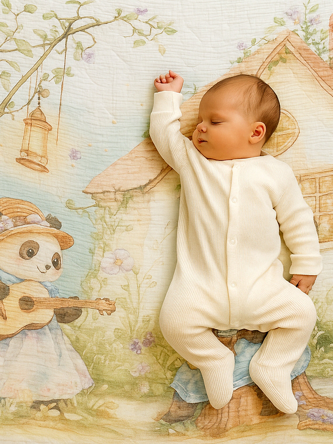 Little Surprise Box Breathable Pure Muslin cotton Blanket for Infants