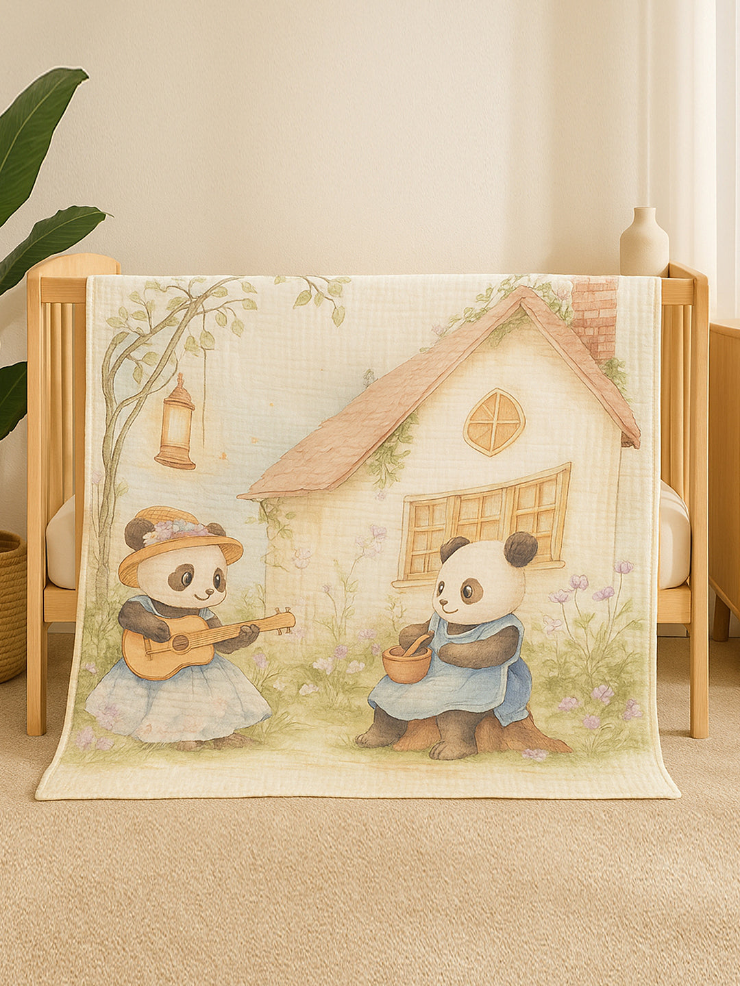 Little Surprise Box Breathable Pure Muslin cotton Blanket for Infants
