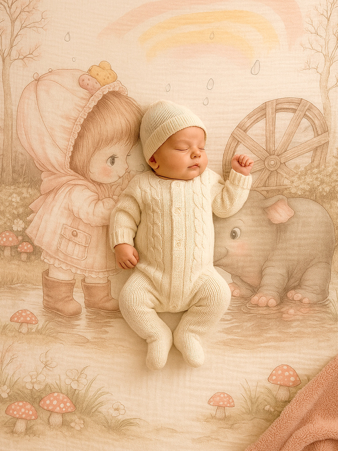 Little Surprise Box Breathable Pure Muslin cotton Blanket for Infants
