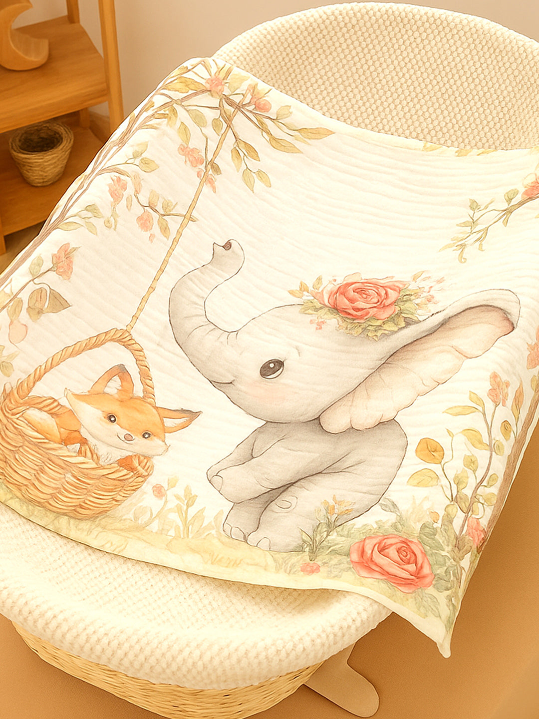 Little Surprise Box Breathable Pure Muslin cotton Blanket for Infants