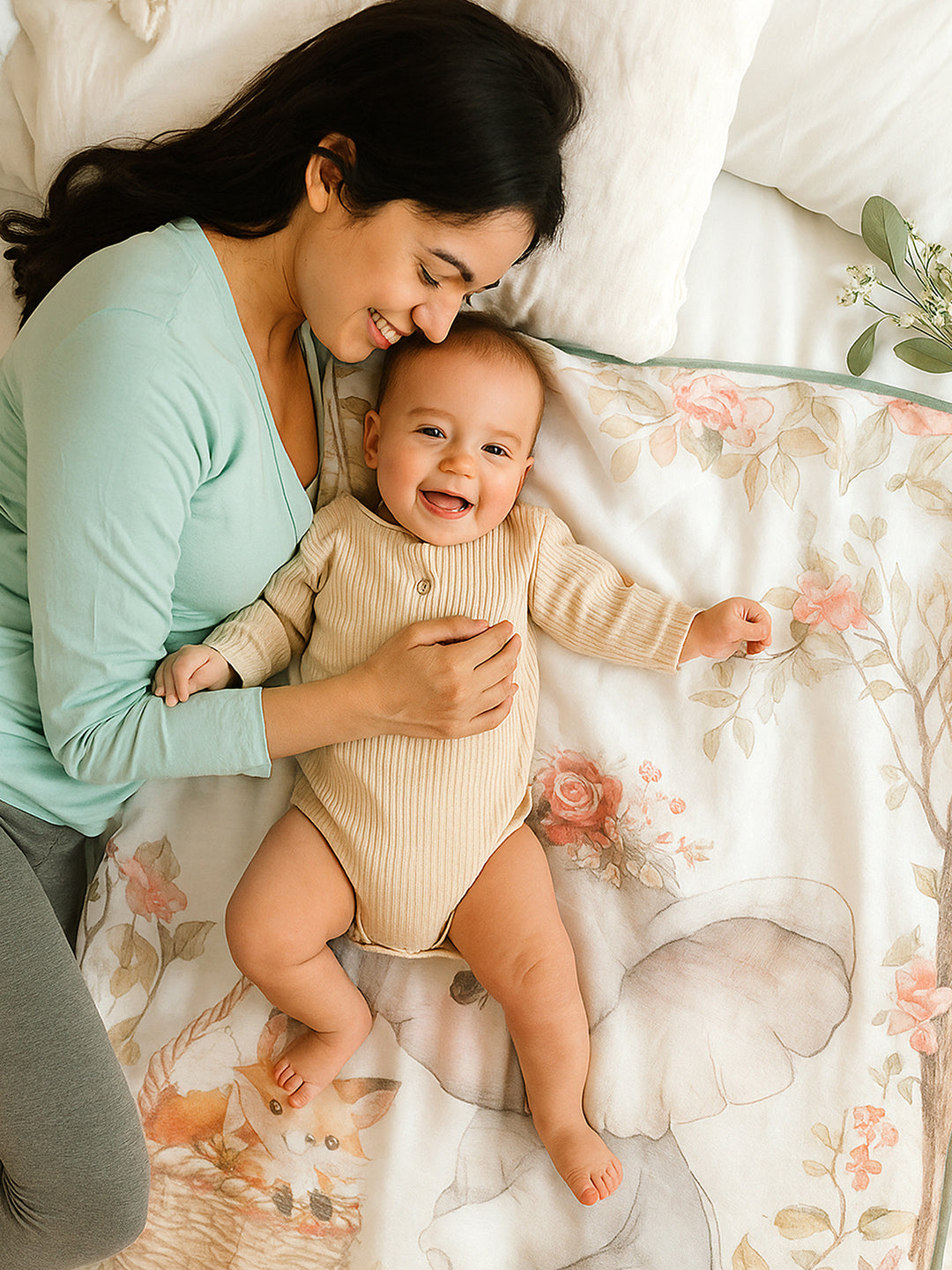 Little Surprise Box Breathable Pure Muslin cotton Blanket for Infants