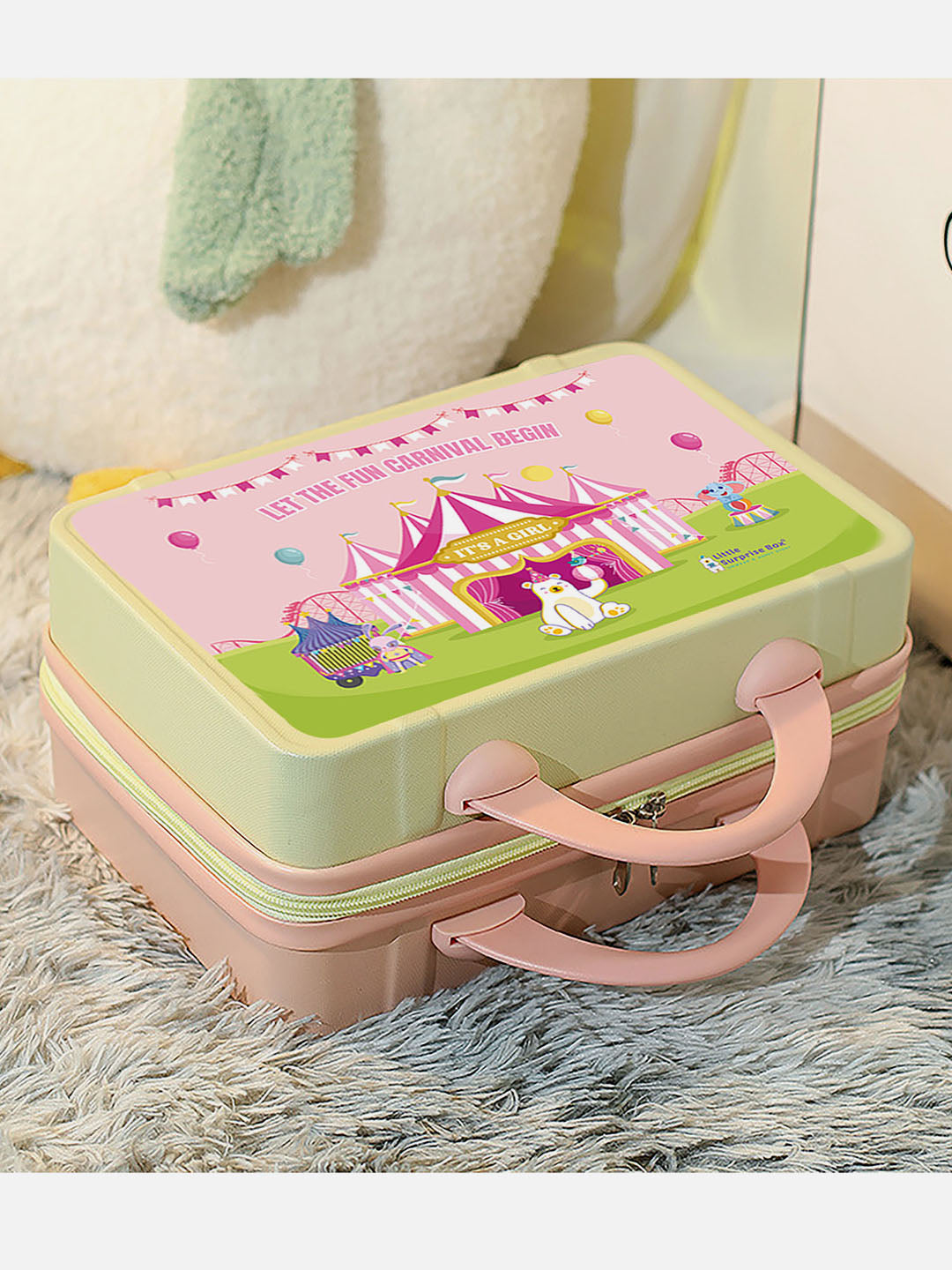 Little Surprise Box 21 Pcs Baby Newborn Baby Girl/ Boy All Season Wear Gift Hamper With Suitcase