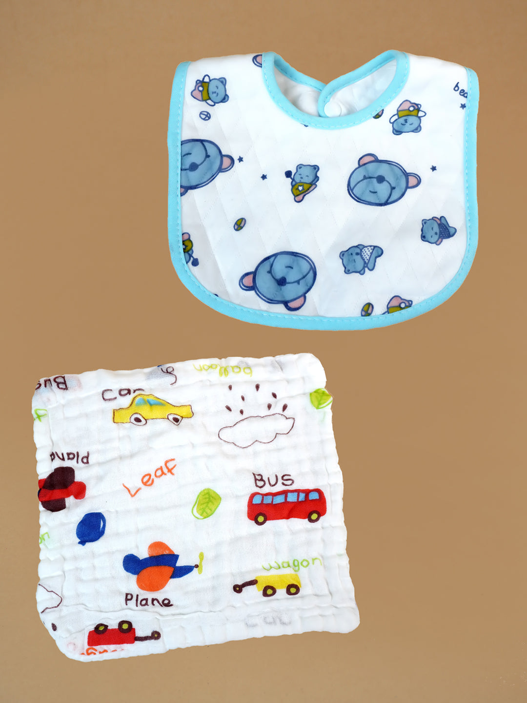 Little Surprise Box, 13 pcs Monkey soft Satin pouch Newborn Hamper