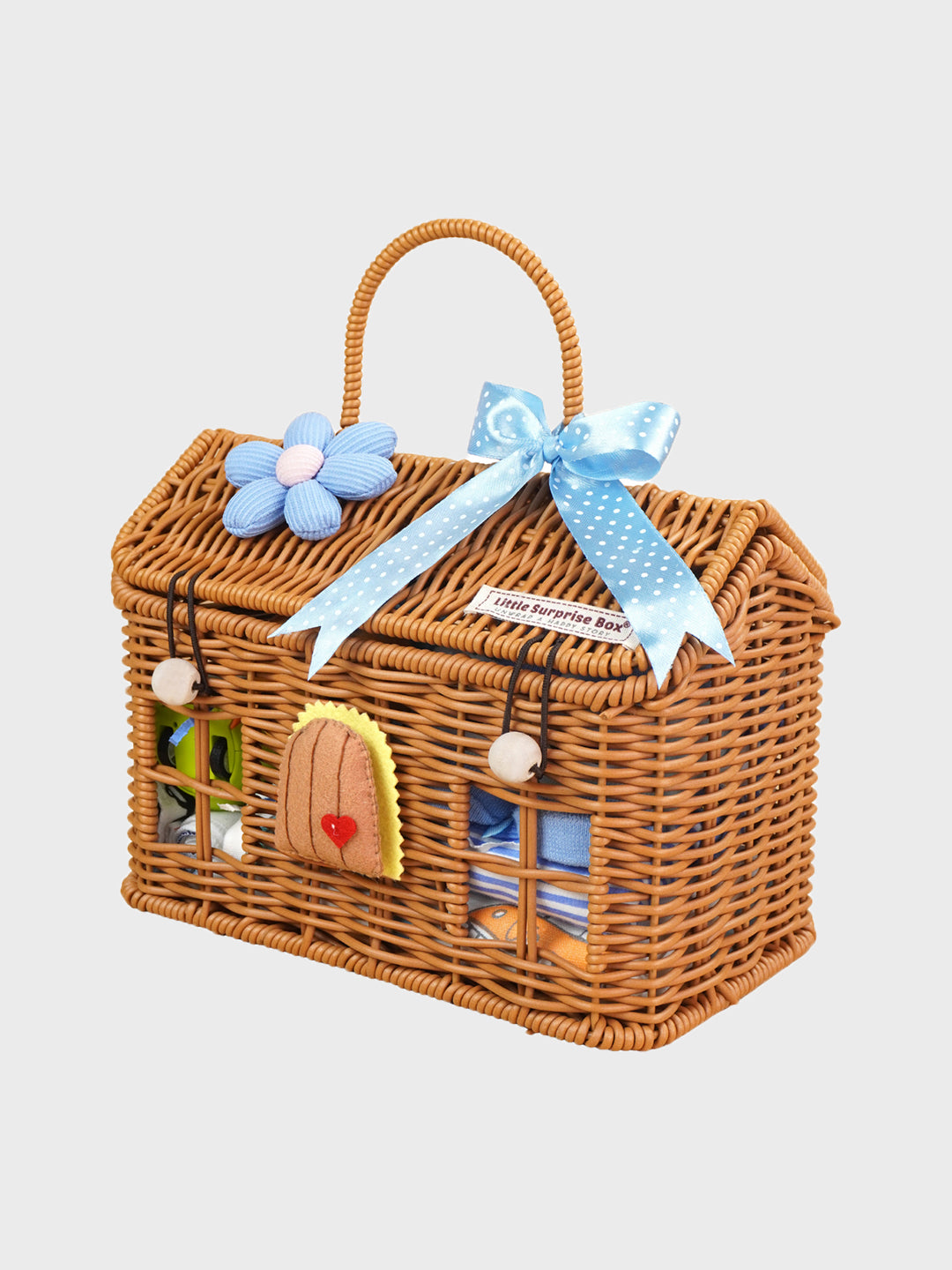 Little Surprise Box,15 pcs Blessed Home Newborn Hamper/Gift Box for Baby Girl