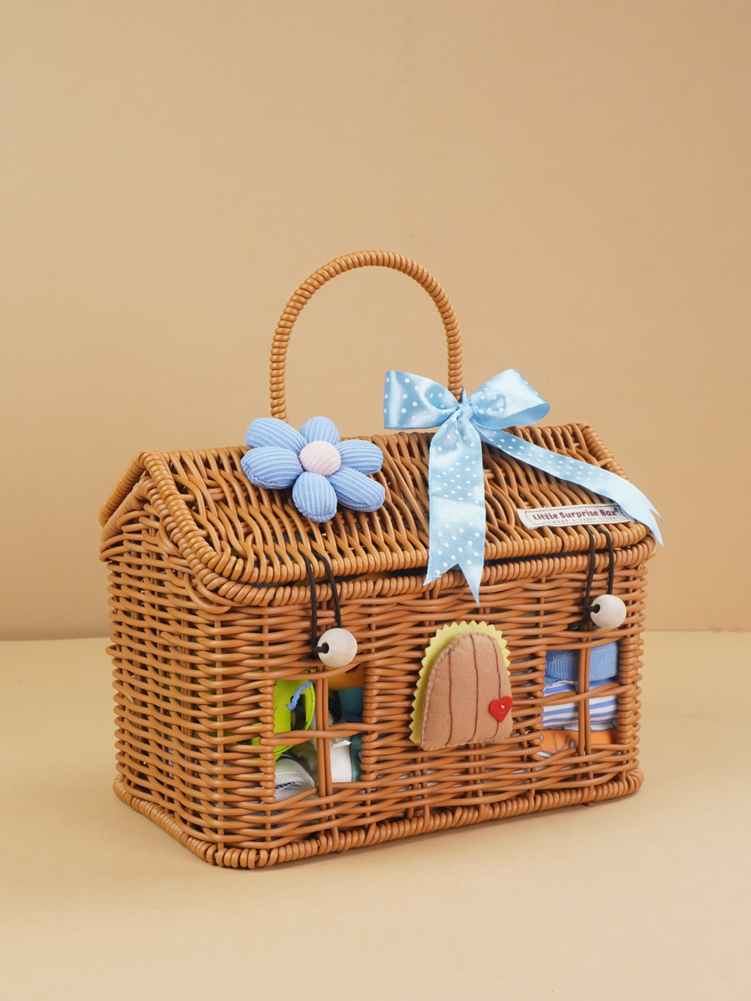 Little Surprise Box,15 pcs Blessed Home Newborn Hamper/Gift Box for Baby Girl