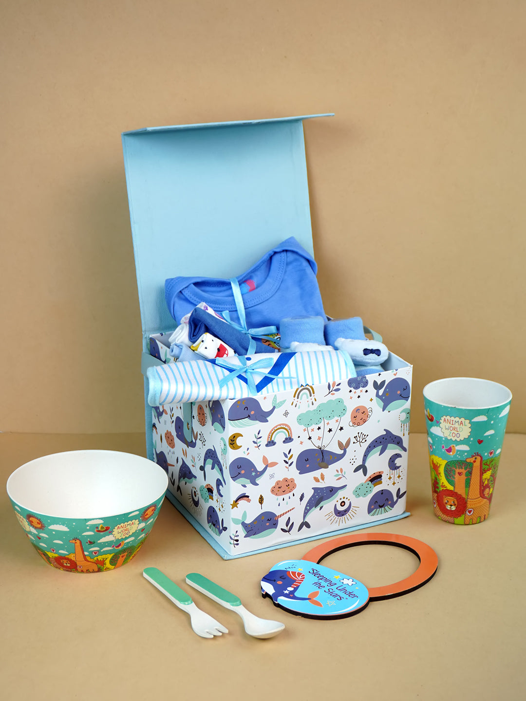 Little Surprise Box, 16pcs Newborn Hamper/Gift Box for Baby Girl