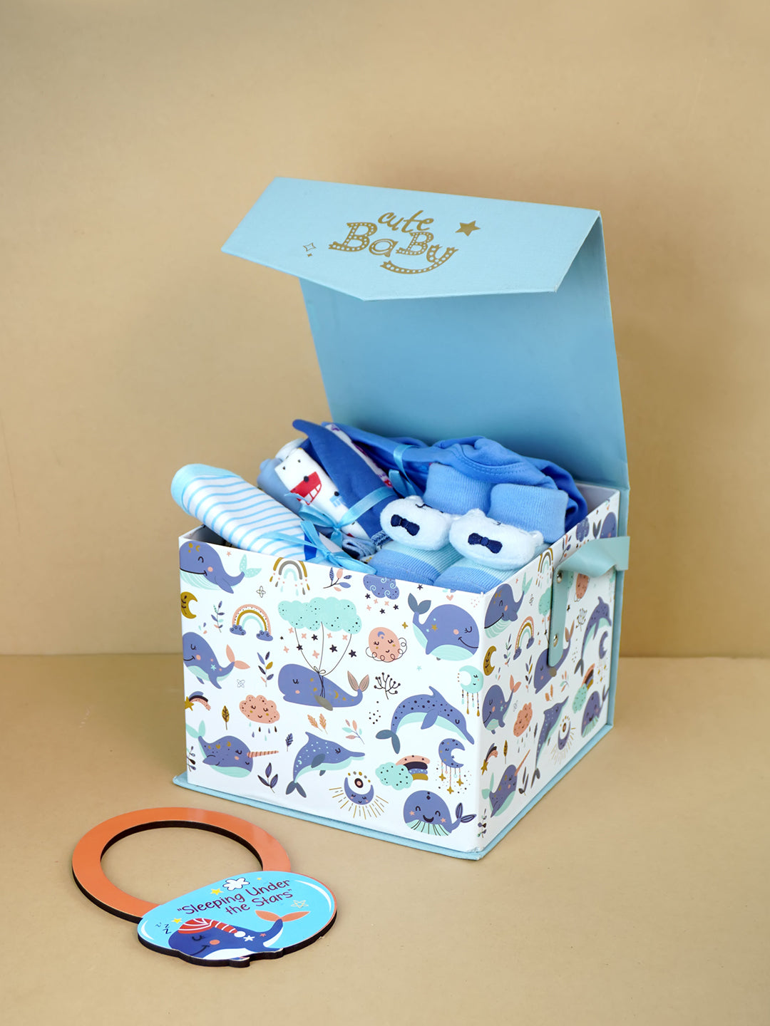 Little Surprise Box, 16pcs Newborn Hamper/Gift Box for Baby Girl