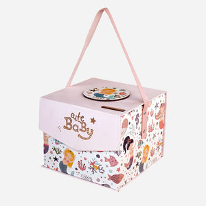 Little Surprise Box, 16pcs Newborn Hamper/Gift Box for Baby Girl - The Mom Store