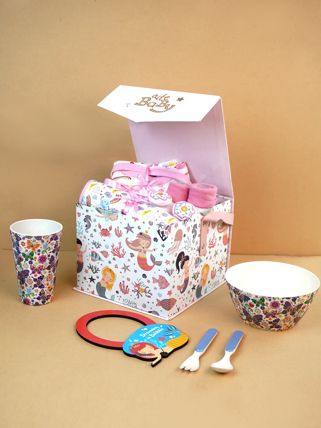 Little Surprise Box, 16pcs Newborn Hamper/Gift Box for Baby Girl