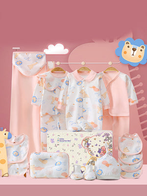 Little Surprise Box, 20 pcs Animal Kingdom  Newborn Baby Girl/ Boy Gift Box Hamper (0 - 12 months) - The Mom Store