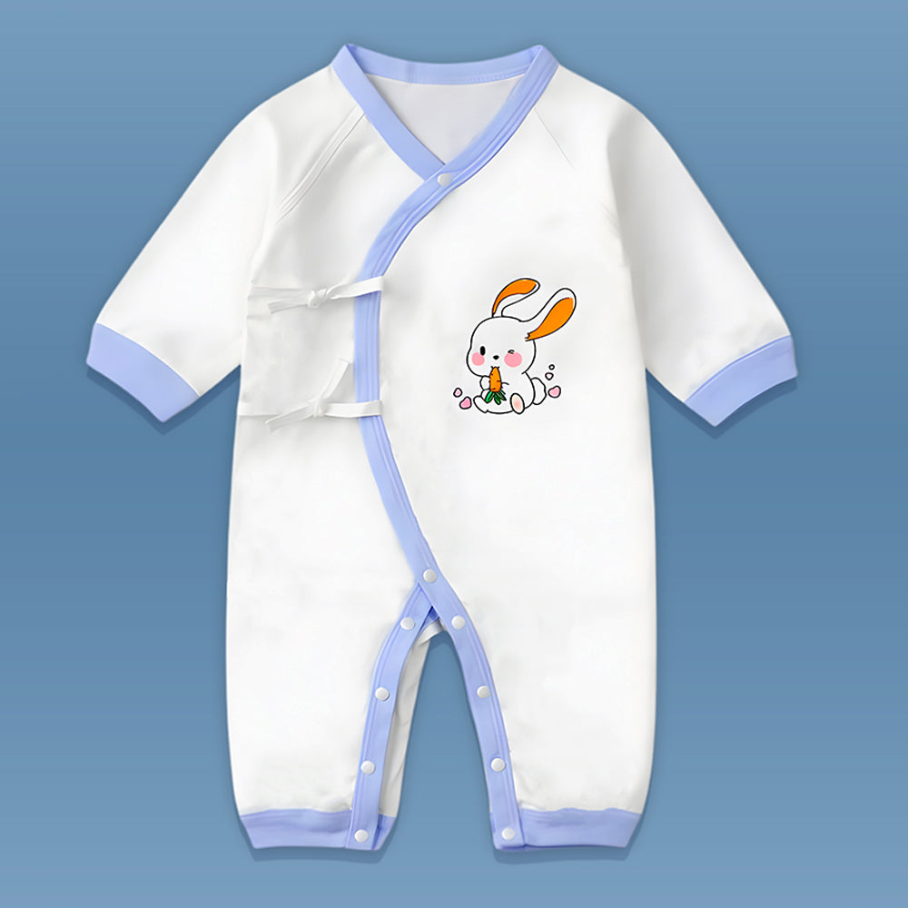 Little Surprise Box 22pcs Blue Carrot Rabbit Newborn Baby Girl/ Boy Winter Wear Gift Hamper, (0 - 12 months)