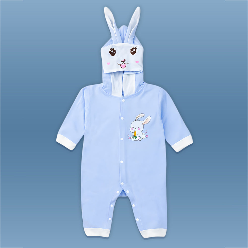 Little Surprise Box 22pcs Blue Carrot Rabbit Newborn Baby Girl/ Boy Winter Wear Gift Hamper, (0 - 12 months)