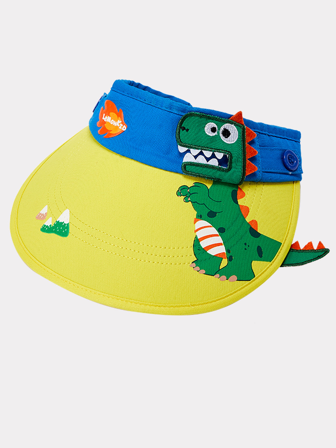 Little Surprise Box Cotton Animal theme Visor Hat for Kids & Toddlers