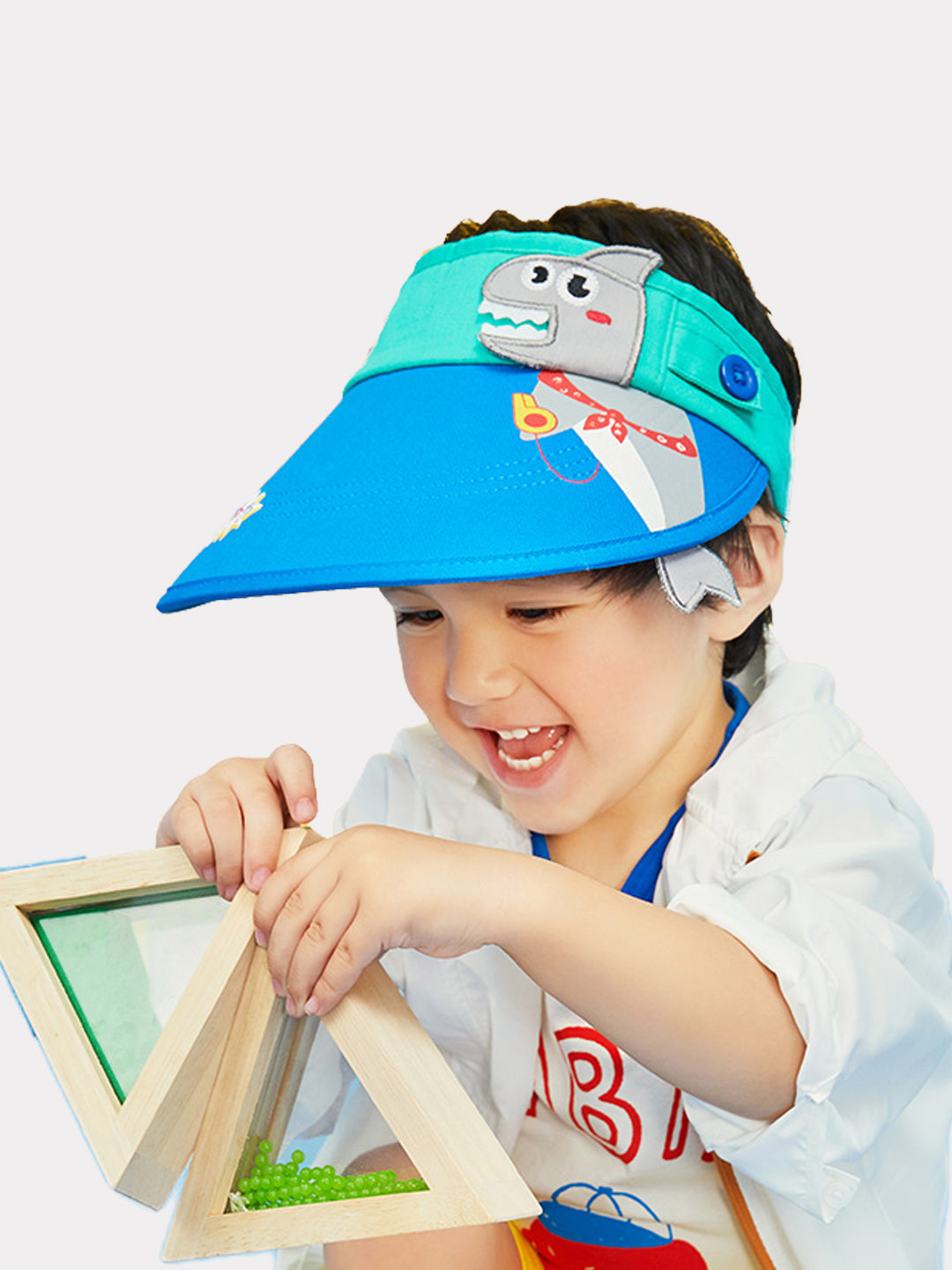 Little Surprise Box Cotton Animal theme Visor Hat for Kids & Toddlers