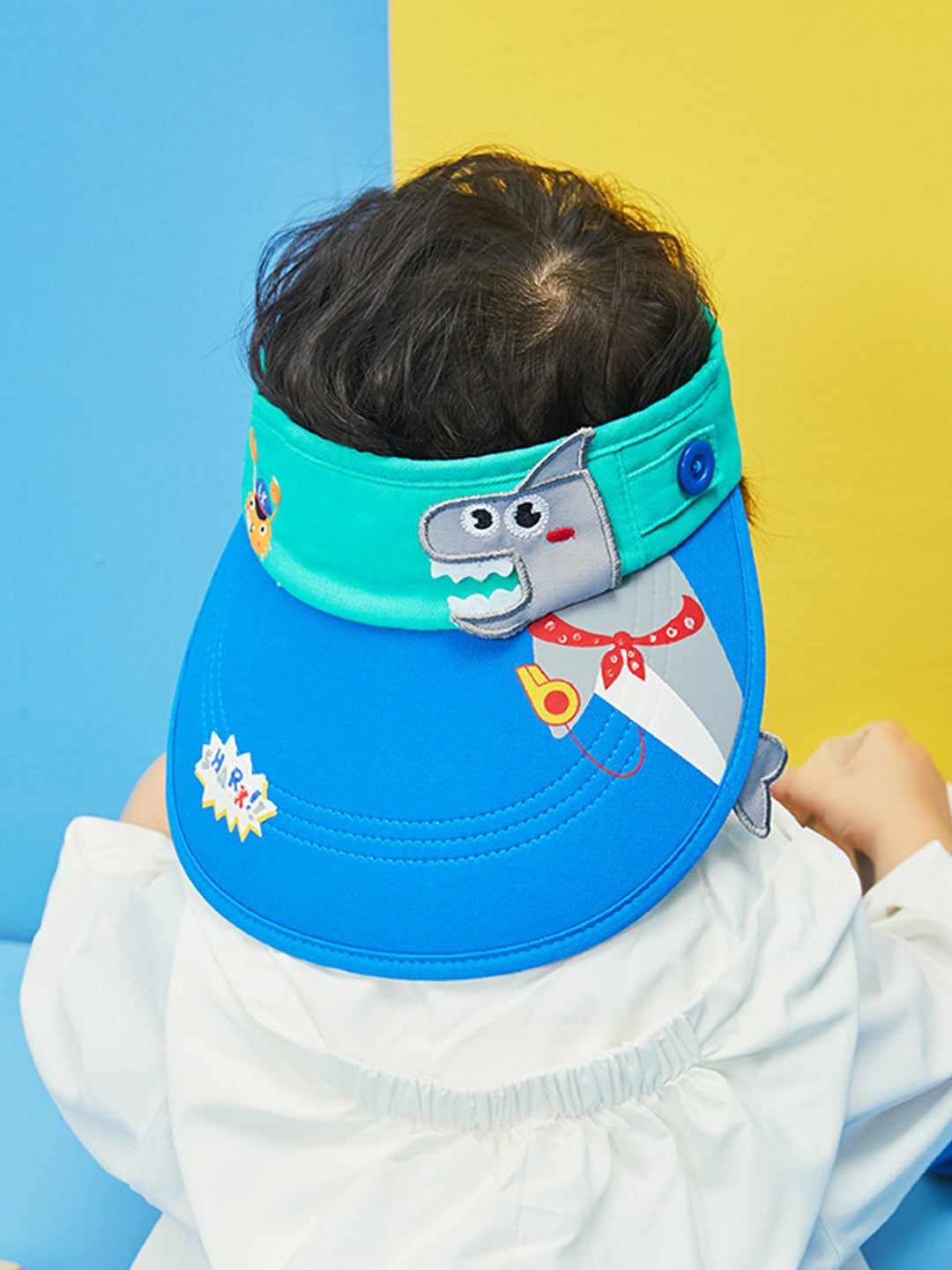 Little Surprise Box Cotton Animal theme Visor Hat for Kids & Toddlers