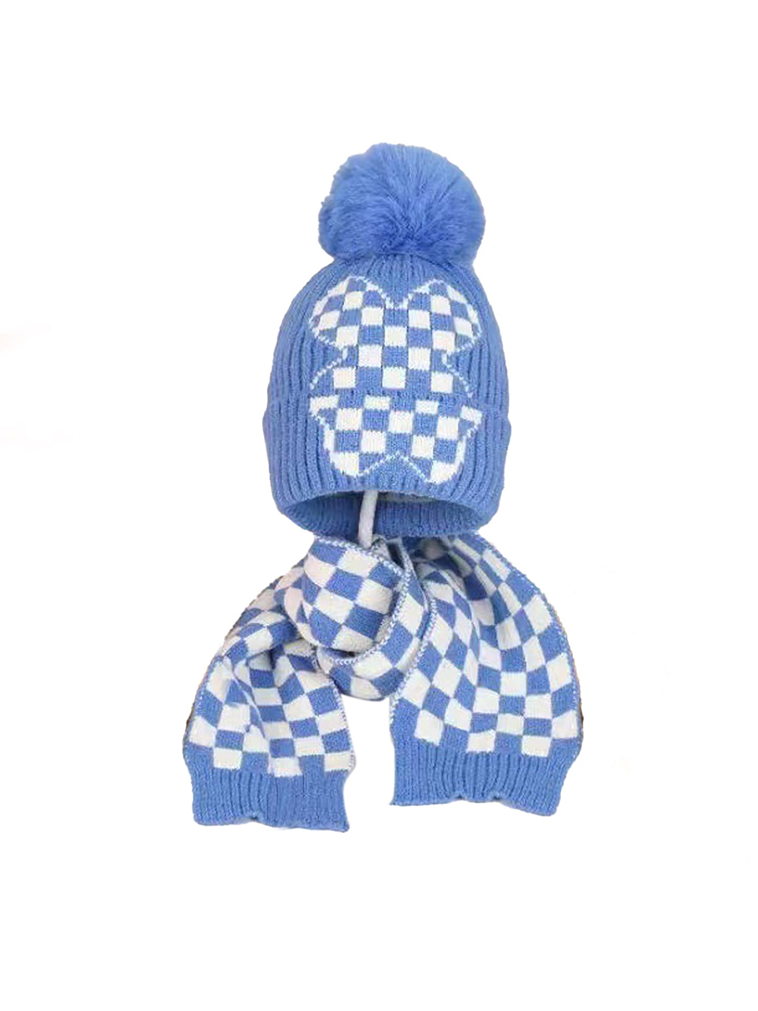 Little Surprise Box Winter Cap Beanie & matching Neck Muffler 2pcs Set