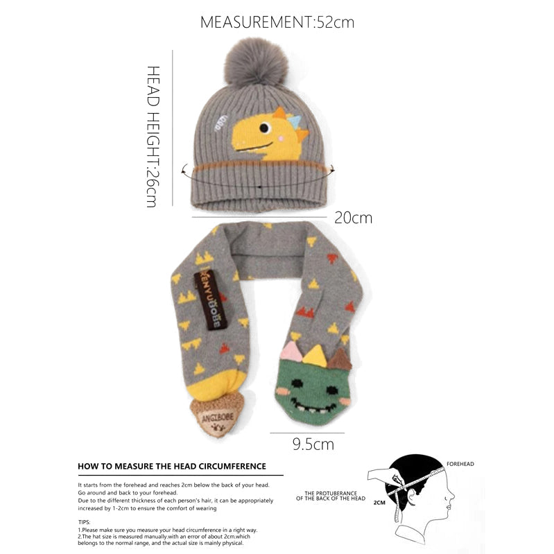 Little Surprise Box Kids Winter Cap & Neck Muffler Set