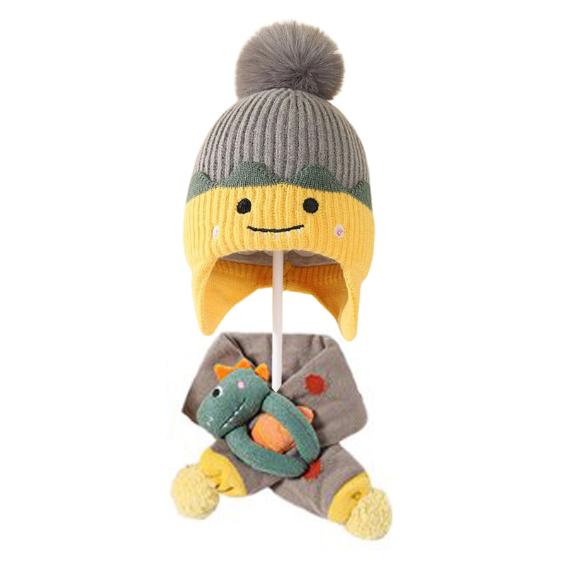 Little Surprise Box Kids Winter Cap & Neck Muffler Set