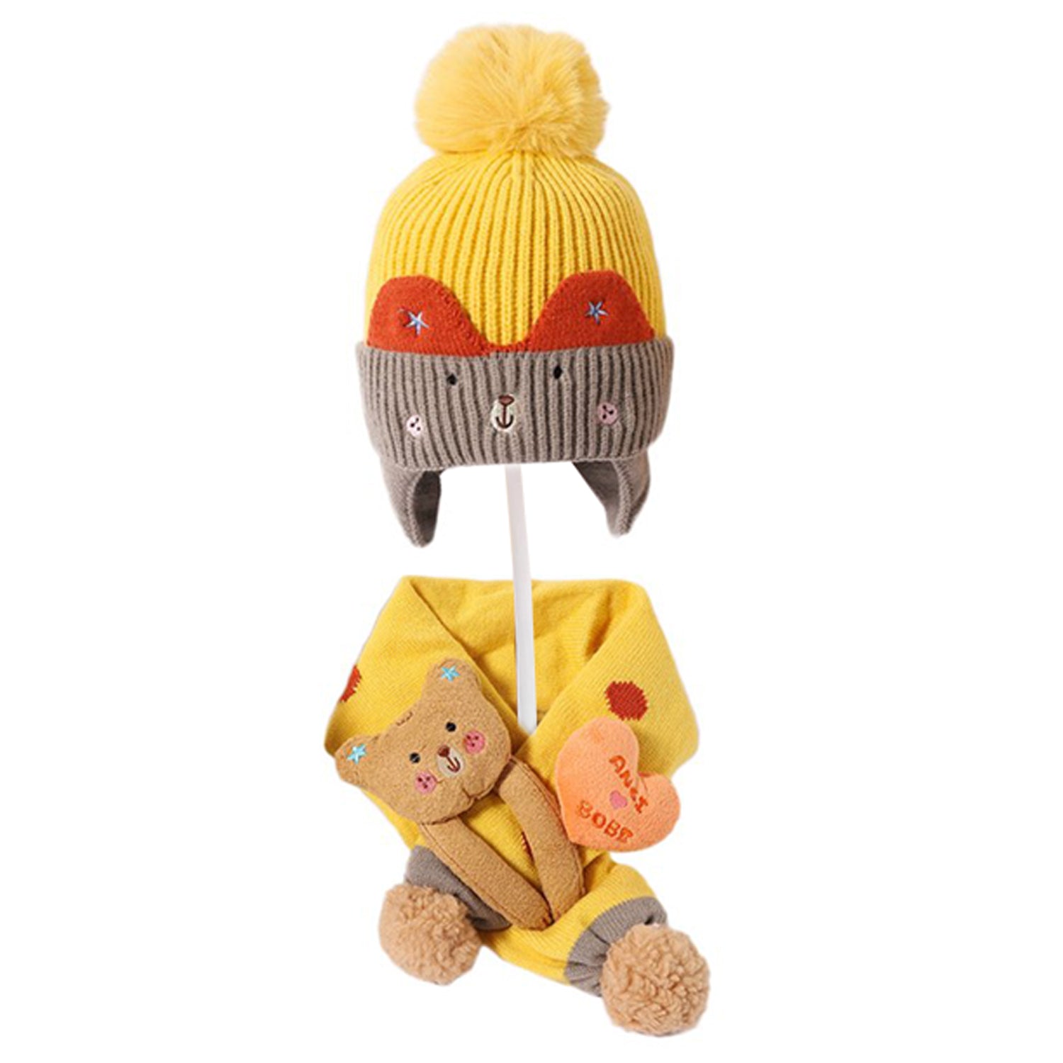 Little Surprise Box Kids Winter Cap & Neck Muffler Set