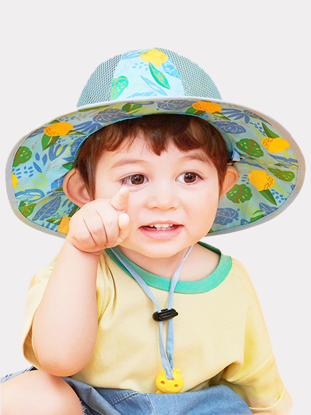 Little Surprise Box Fun Print breathable Net wide brim Sun Hat for Kids& Toddlers