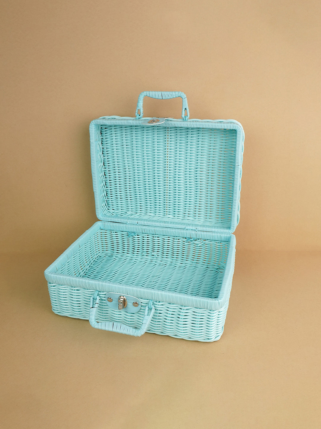 Little Surprise Box Cane Basket for Storage and Travel