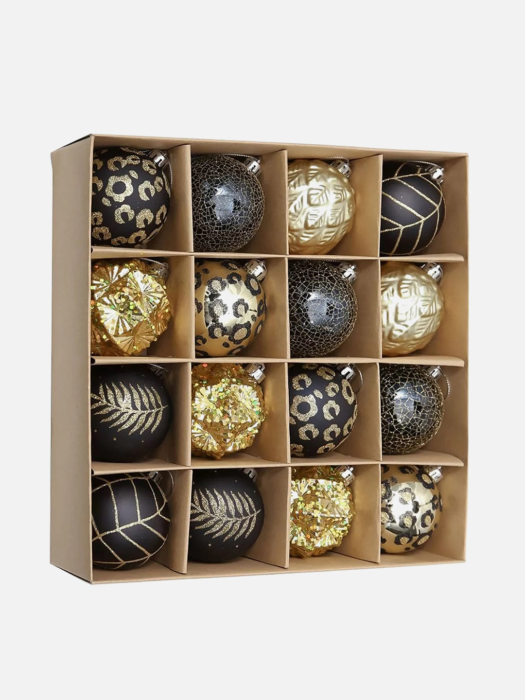 Little Surprise Box, 16 pcs Christmas Ball Tree ornaments XMAS Decoration Set