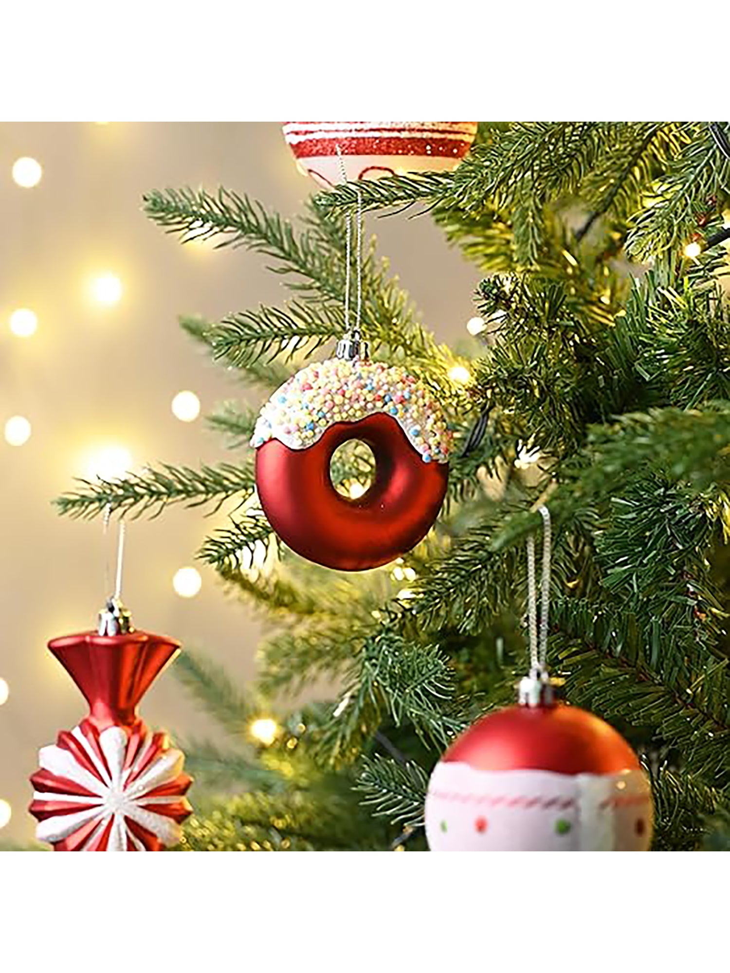 Little Surprise Box, 60 pcs Christmas Ball Tree ornaments XMAS Decoration Set