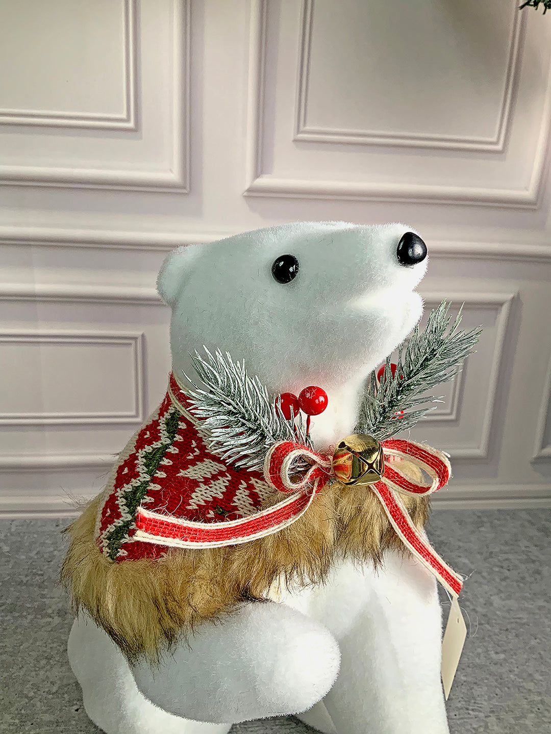 Little Surprise Box Big Snow Polar Bear Christmas winterland Décor and Christmas Decoration