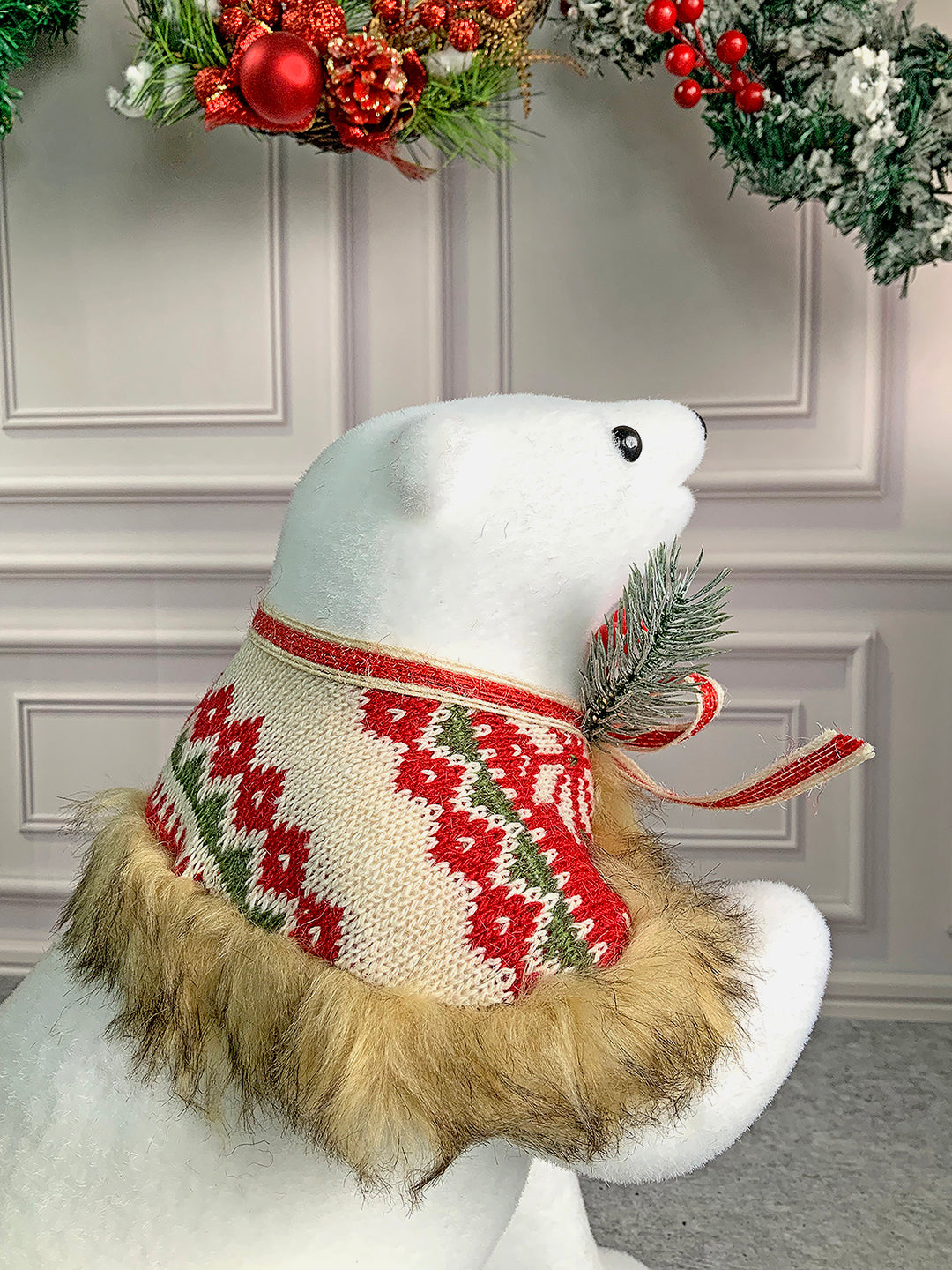 Little Surprise Box Big Snow Polar Bear Christmas winterland Décor and Christmas Decoration