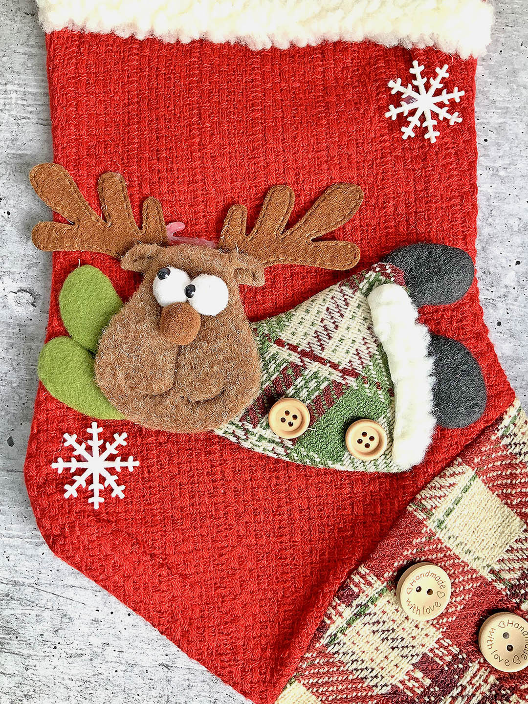 Little Surprise Box, Flying Christmas Stocking for Gifts and Christmas Décor-13 inches