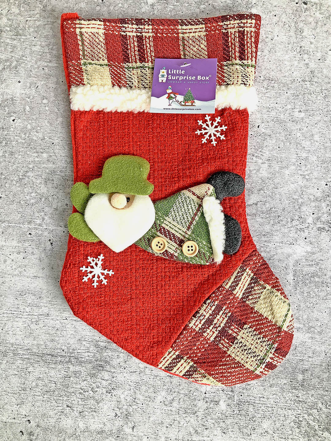 Little Surprise Box, Flying Christmas Stocking for Gifts and Christmas Décor-13 inches