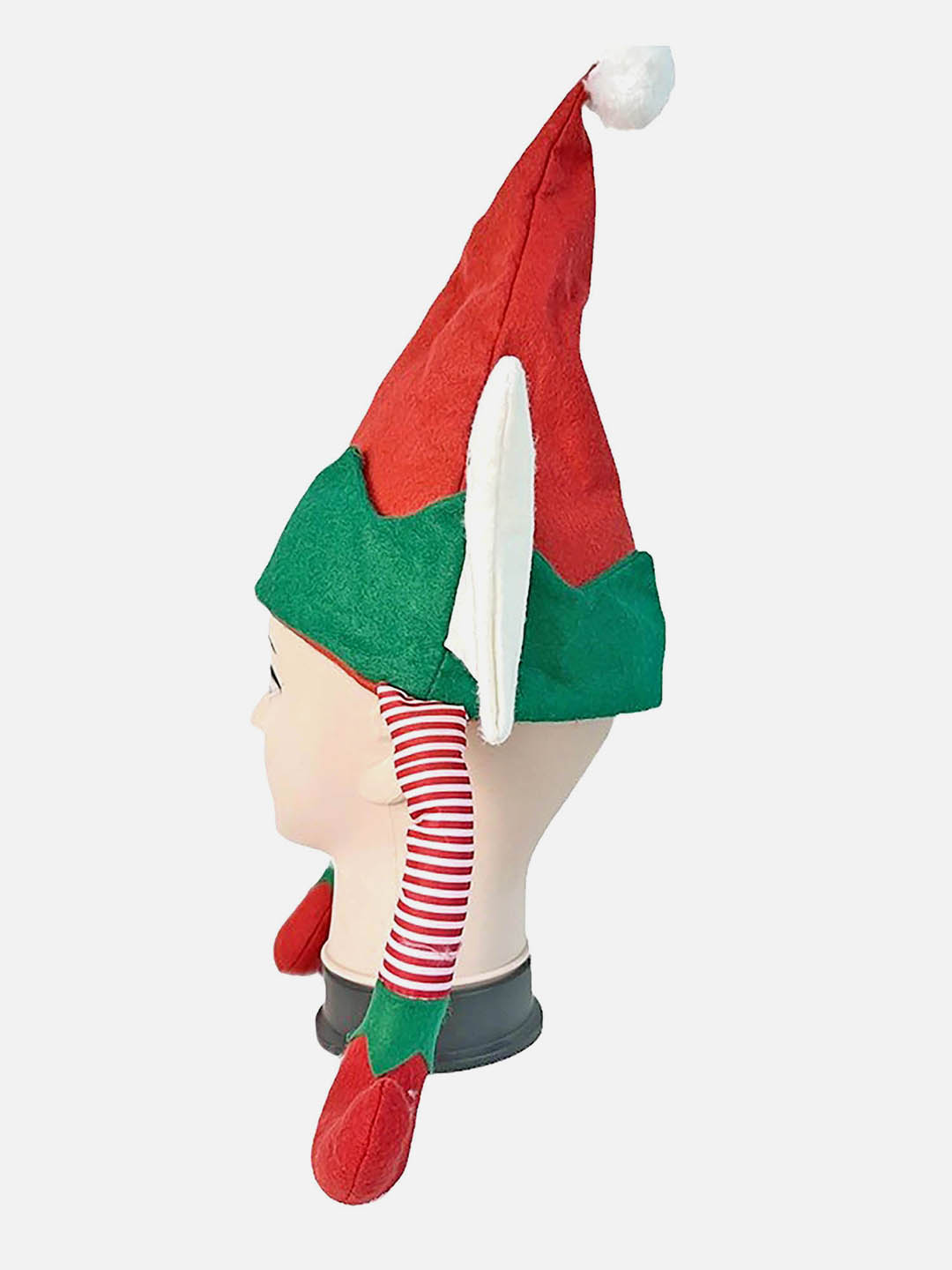 Little Surprise Box 3d Inverted Elf Legs Plush Christmas Party Hat